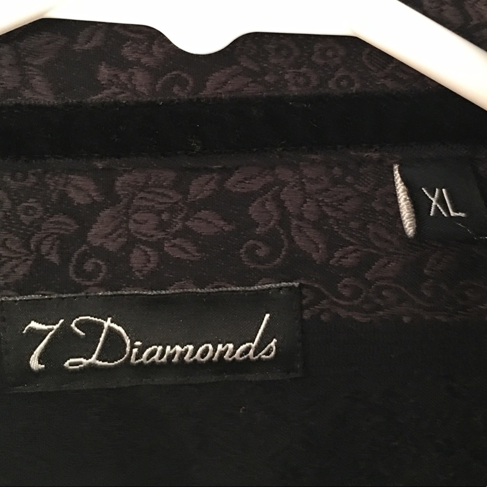 7 Diamonds Men Button Down Shirt XL - Picture 2 of 5